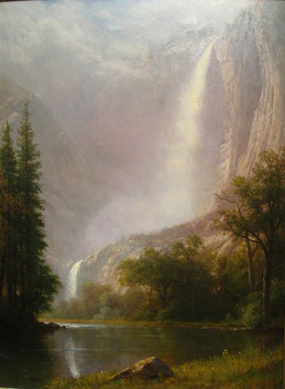 Albert Bierstadt Yosemite Falls oil painting picture